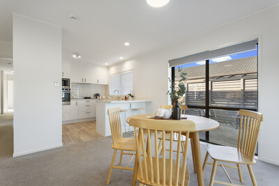 Two bedroom villa with single garage and rumpus