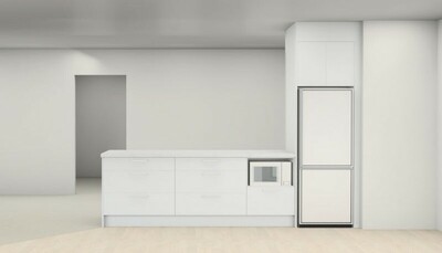 One Bedroom + flexi apartment